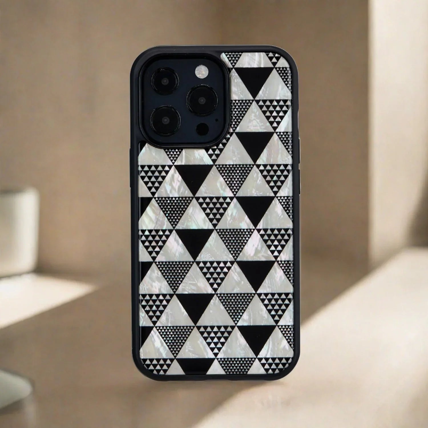 Ikins Series Cover For iPhone 13 Pro - Pyramid - Tashqila Ikins Series Cover For iPhone 13 Pro - Pyramid - Tashqila